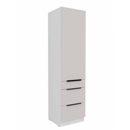 Słupek kuchenny z szufladami 60 cm kaszmir + biały CAROL 60 DKS-210 3S1F